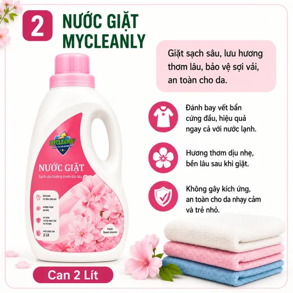 NƯỚC GIẶT MYCLEANLY