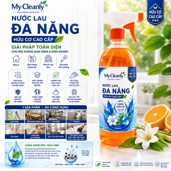 NƯỚC LAU ĐA NĂNG MYCLEANLY